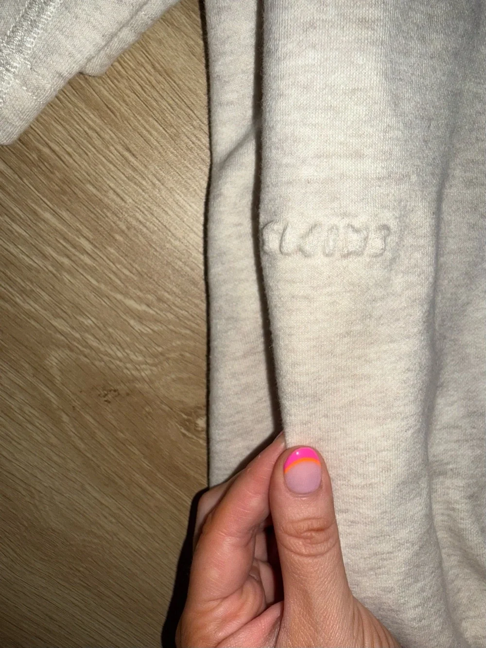 SKIMS Cotton Fleece Straight Leg Pant XL NWT - Picture 4 of 6